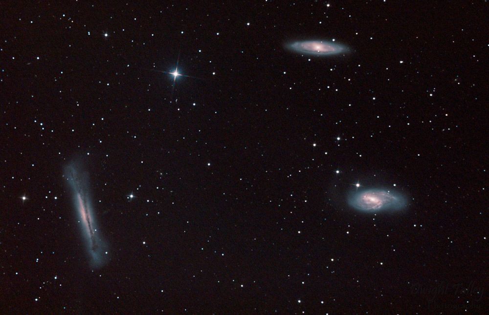 Leo Trio Galaxies